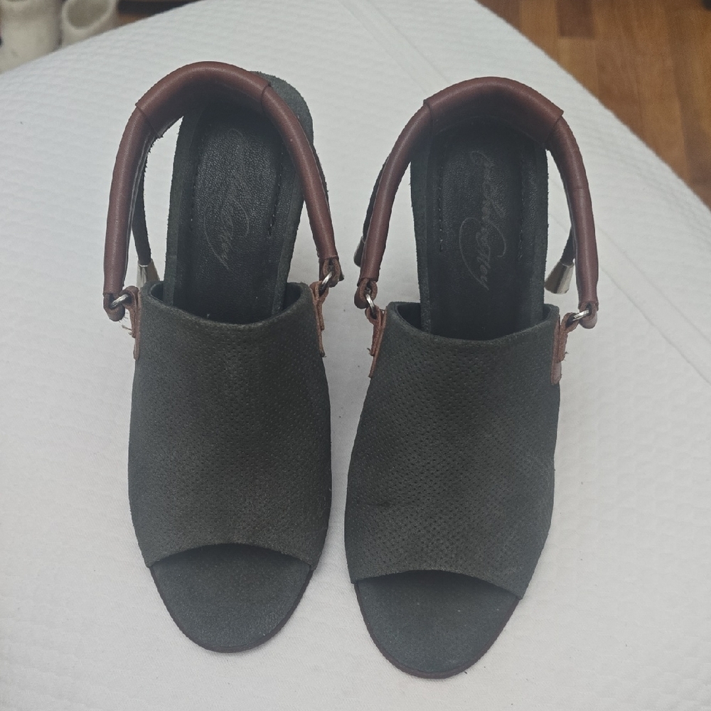 Rachel Comey Black and Brown Mules